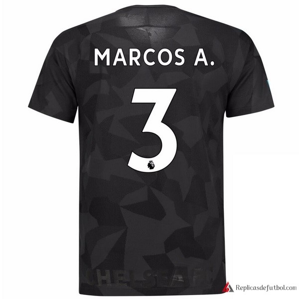 Camiseta Chelsea Tercera equipación Marcos A. 2017-2018